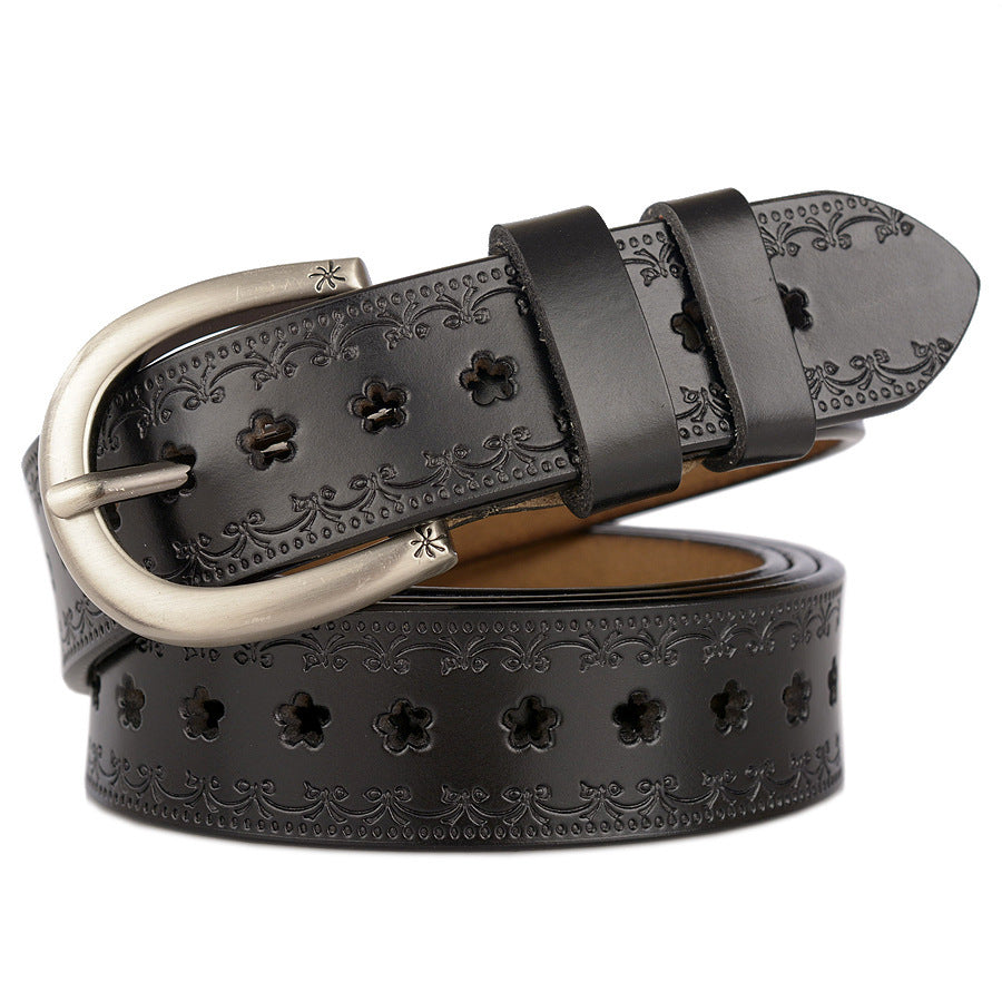 Ladies thin belt