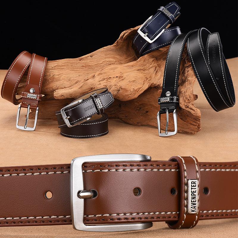 Men's simple belt