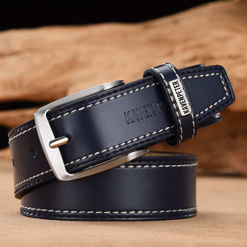 Men's simple belt