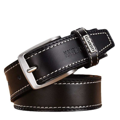 Men's simple belt