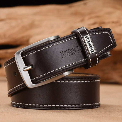 Men's simple belt