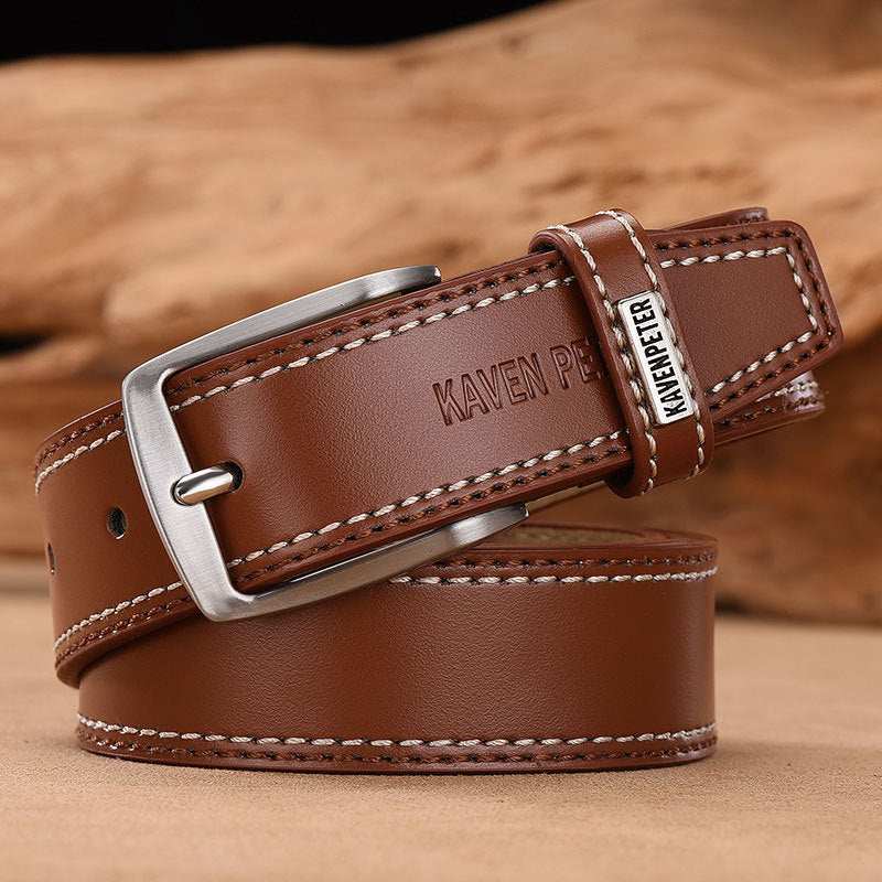 Men's simple belt