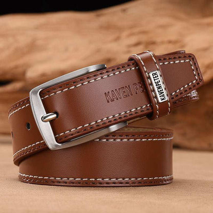 Men's simple belt